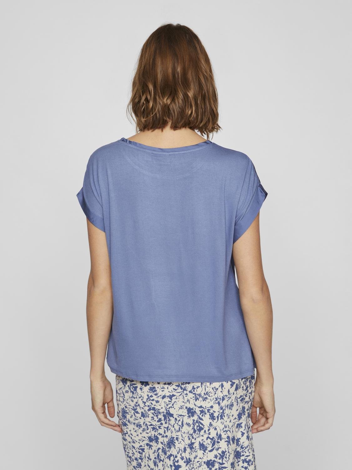 VIELLETTE Top - Bijou Blue - VERO MODA & VILA Bergvik